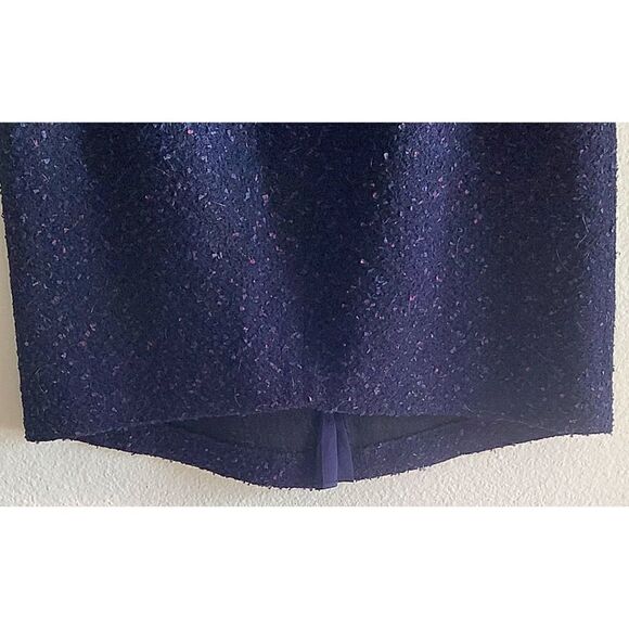 ELIE TAHARI Wool Mix Confetti Asymmetrical Skirt NWOT 12 - Picture 5 of 10